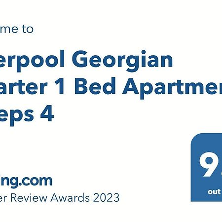 Liverpool Georgian Quarter 1 Bed Apartment Sleeps 4 מראה חיצוני תמונה